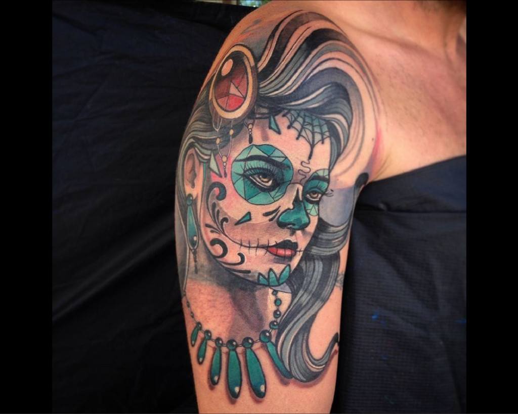 Tatouage Santa Muerte tout ce qu