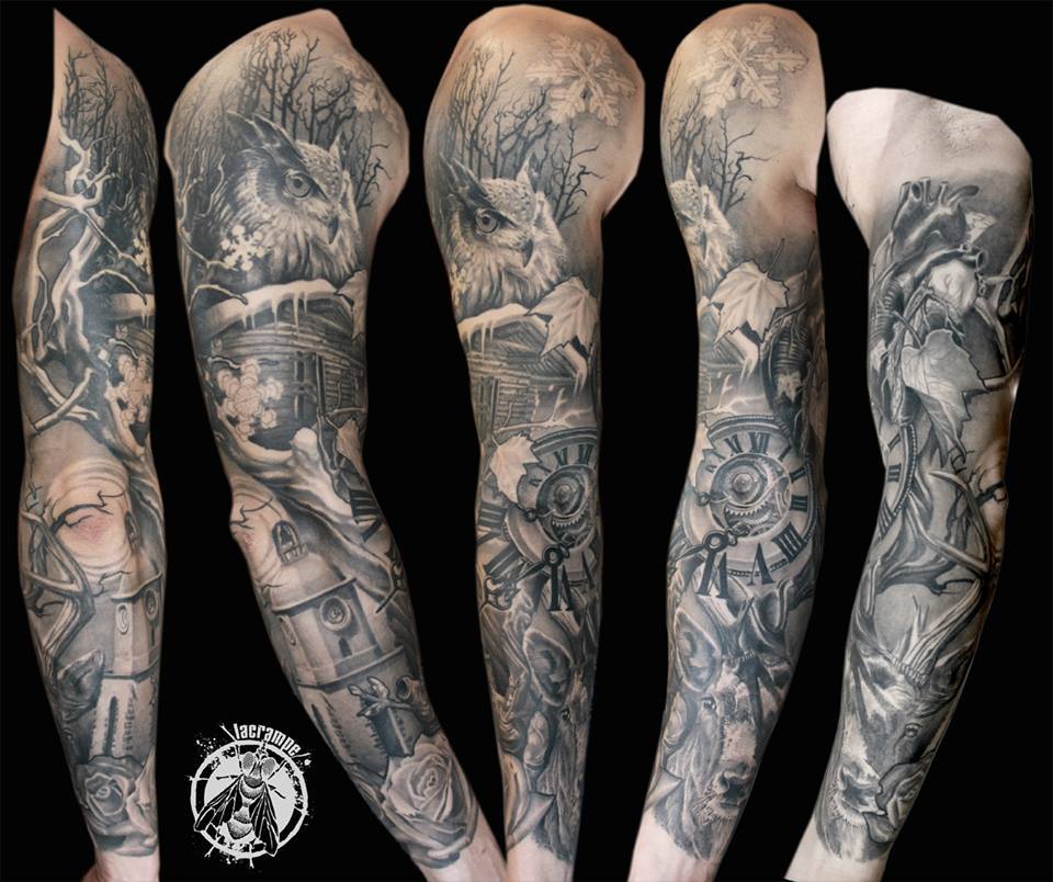Tatouage Hibou Mignon