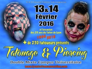 Lyon Tattoo Convention Affiche