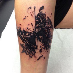 Papillon tatouage