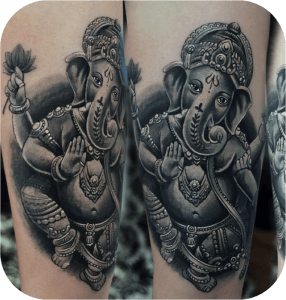 Ster Tattoo Ganesh