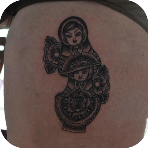 Tatouage poupée russe MDS