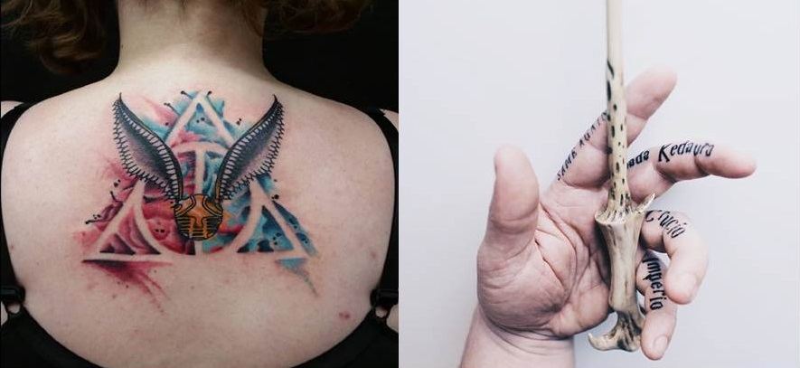 Top 10 des plus beau tatouage harry Potter