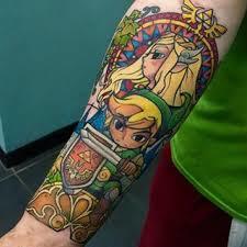 Tatouage Nintendo Link Zelda