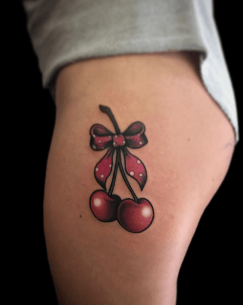 Presque l t le top du tatouage cerise TattooMe Le Meilleur