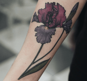 tatouage fleur
