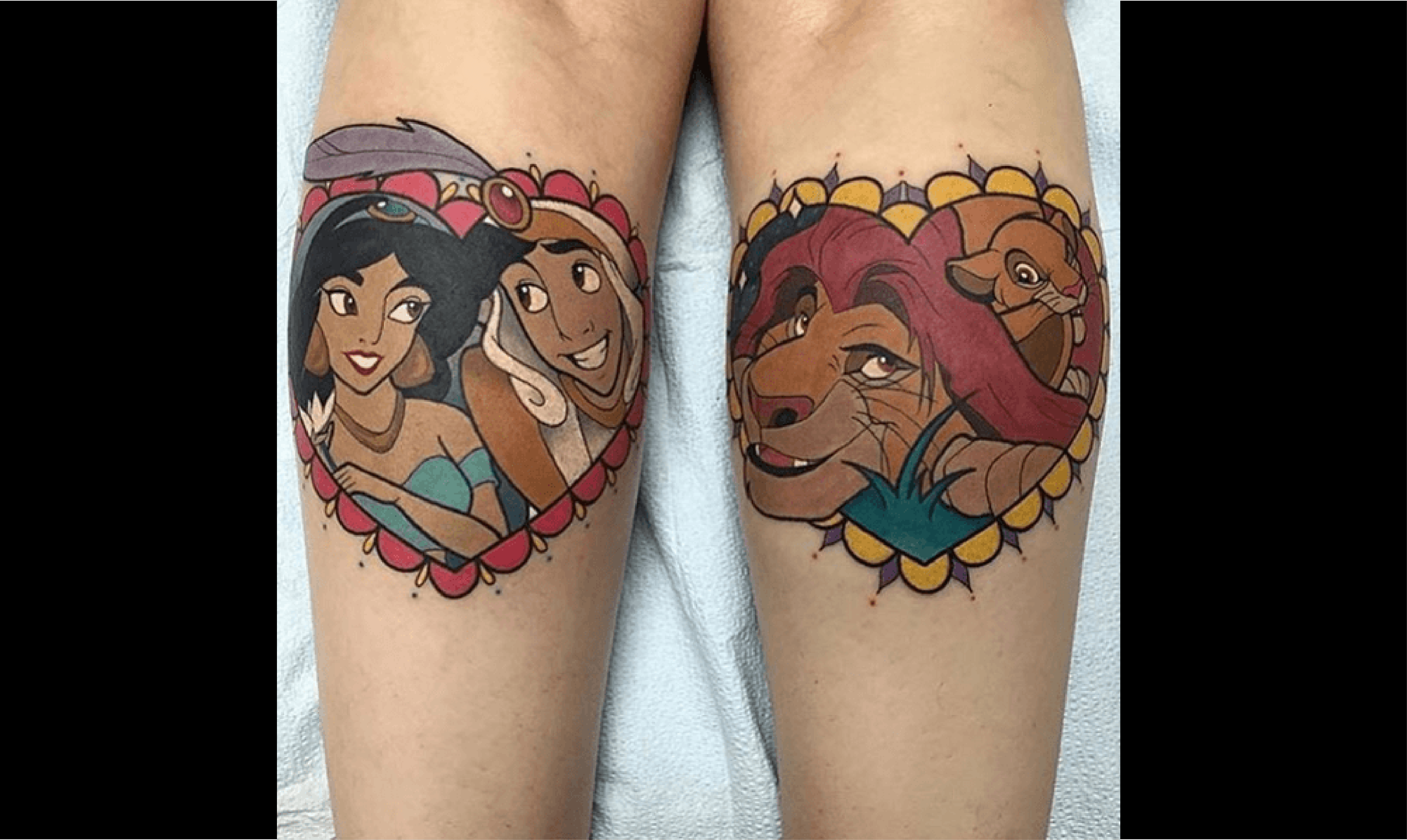 Les plus beaux tatouages Disney tatoués sur nos corps 