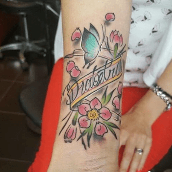 tatouage diabete feminin