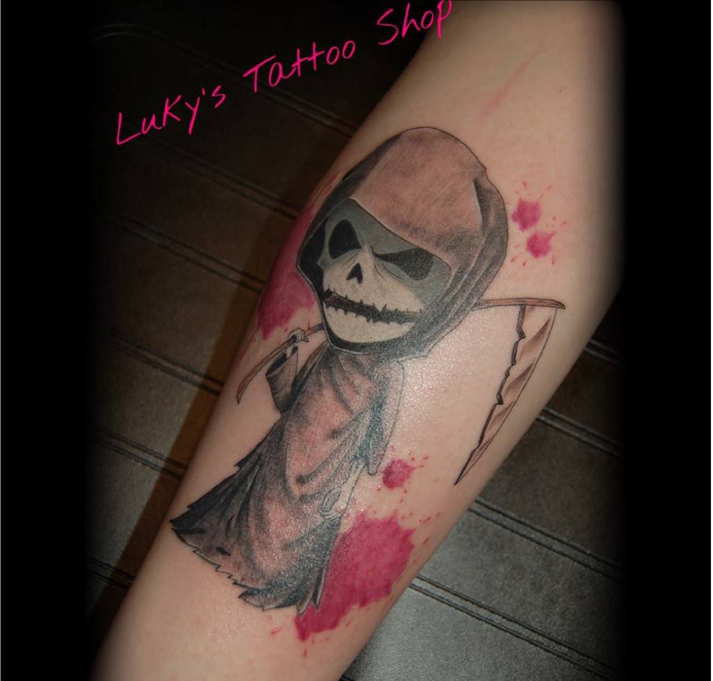 Tatouage Faucheuse le tatouage de la mort TattooMe Le Meilleur du Tatouage