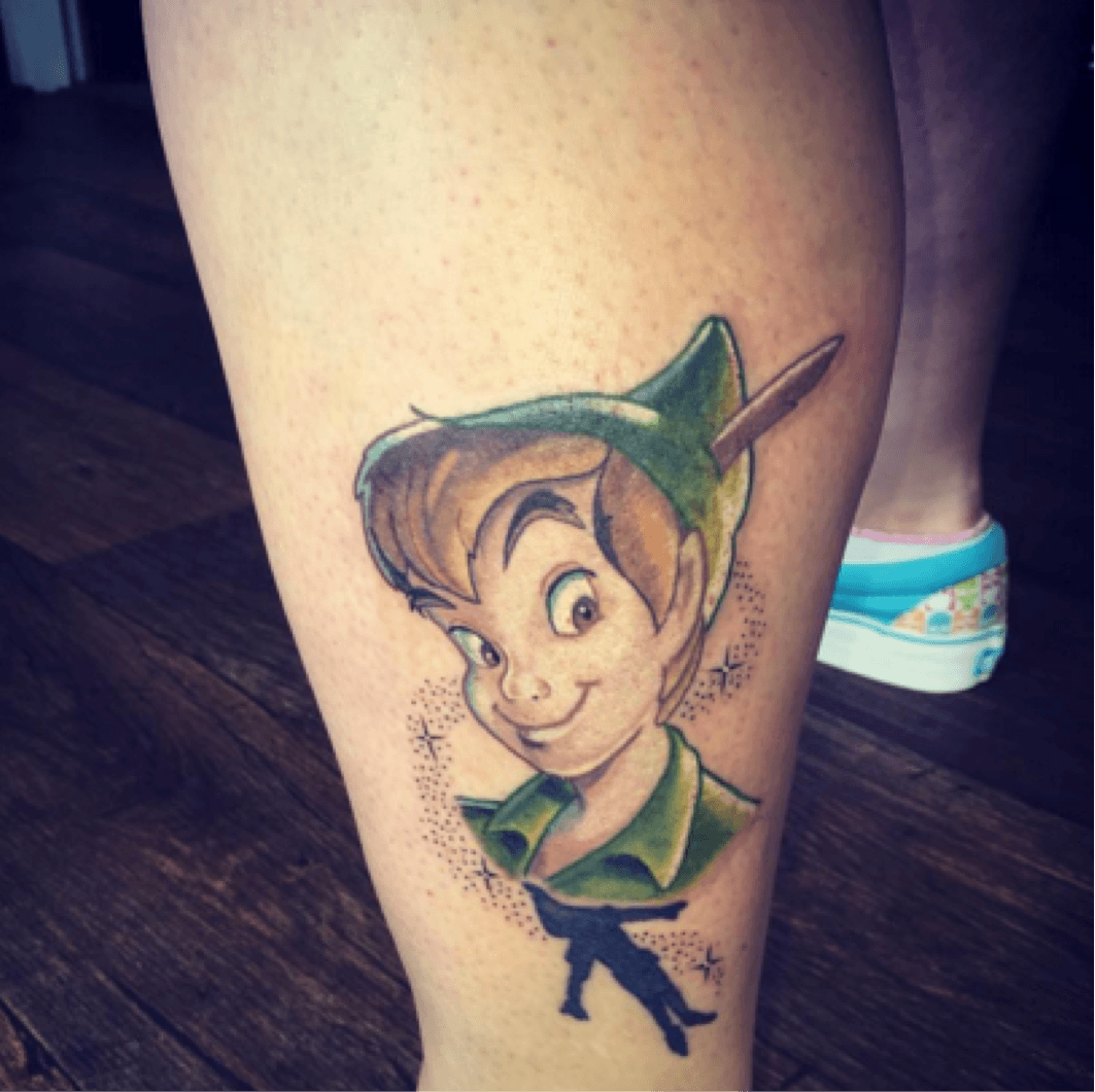 Tatouage Peter Pan jeune