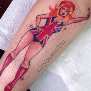 Tatouage spice girls annees çà