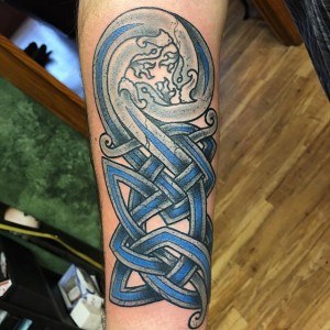 grand tatouage celtique