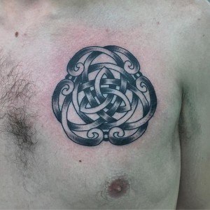 simple tatouage celtique