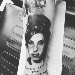 tatouage Amy Winehouse star