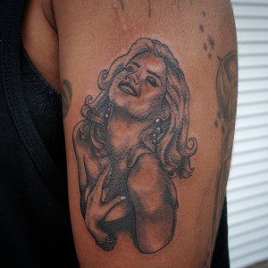 tatouage Anna Nicole Smith star