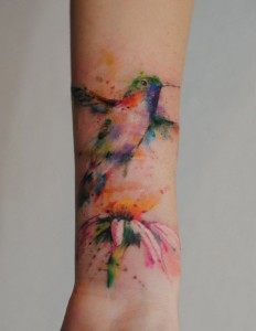 tatouage abstrait avant bras