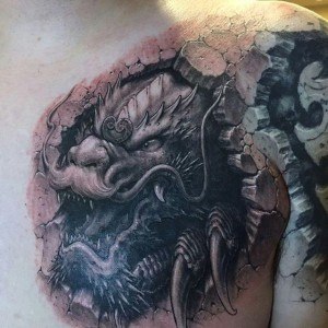 tatouage animal chinois
