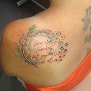 tatouage jolie écriture