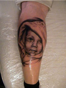 beau tatouage enfant