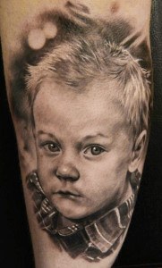 tatouage bébé enfant