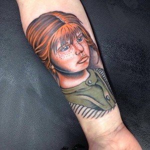 tatouage fillette enfant