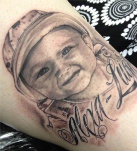 tatouage avant bras enfant