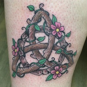 tatouage fleur celtique