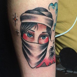 tatouage islam femme