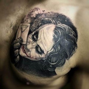 tatouage Joker star