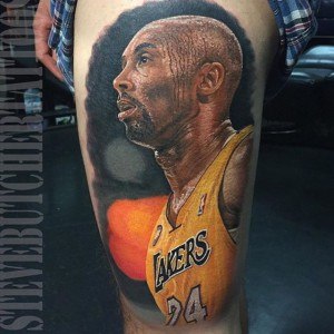 tatouage kobebryant star