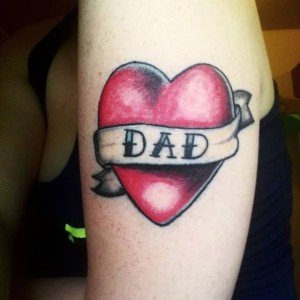 tatouage love papa