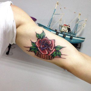 tatouage avant bras maman