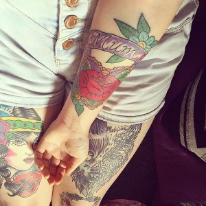 tatouage maman avant bras