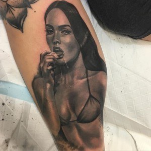 tatouage Megan Fox star