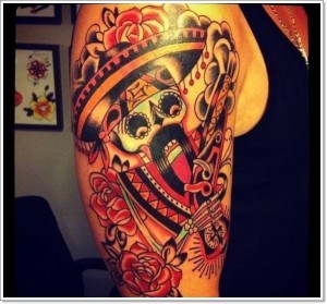 tatouage mexicain