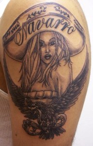 tatouage femme mexicain