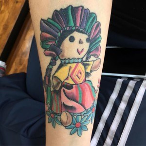 tatouage poupée mexicaine