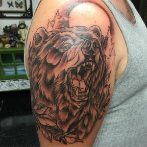 tatouage ours