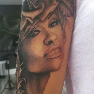 tatouage Pamela anderson star