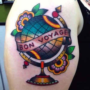 tatouage voyage