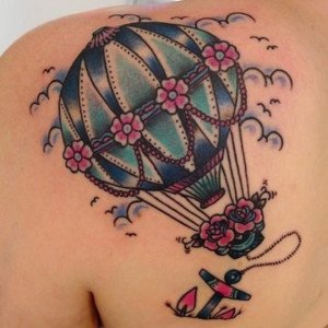 tatouage mont golfière voyage