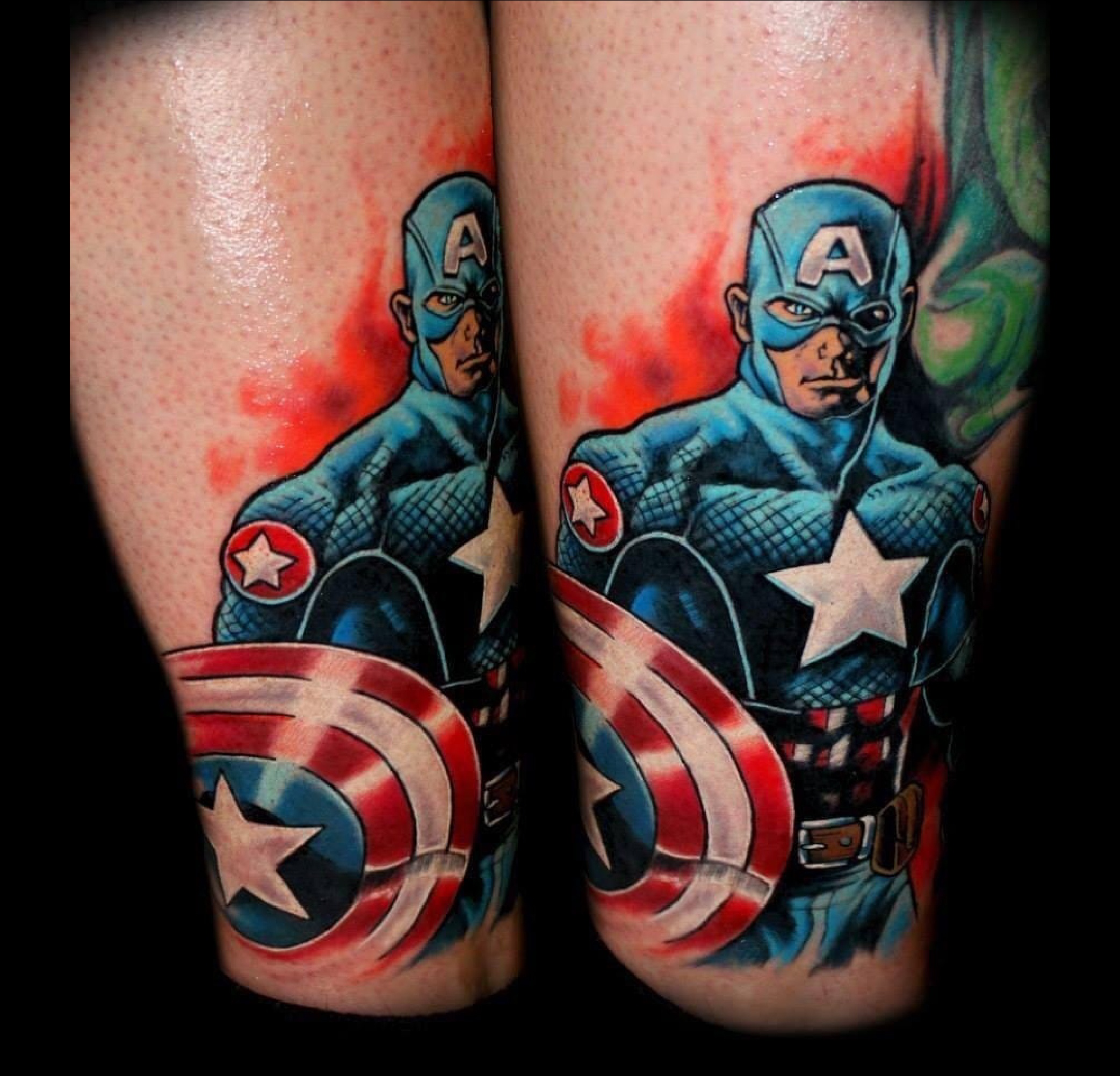 Artiste inconnu, Captain America 