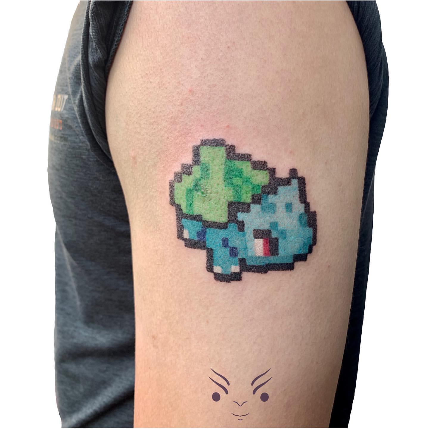 Tatouage Permanent Bulbizarre Pokémon - Exprimez votre passion avec style  et originalité